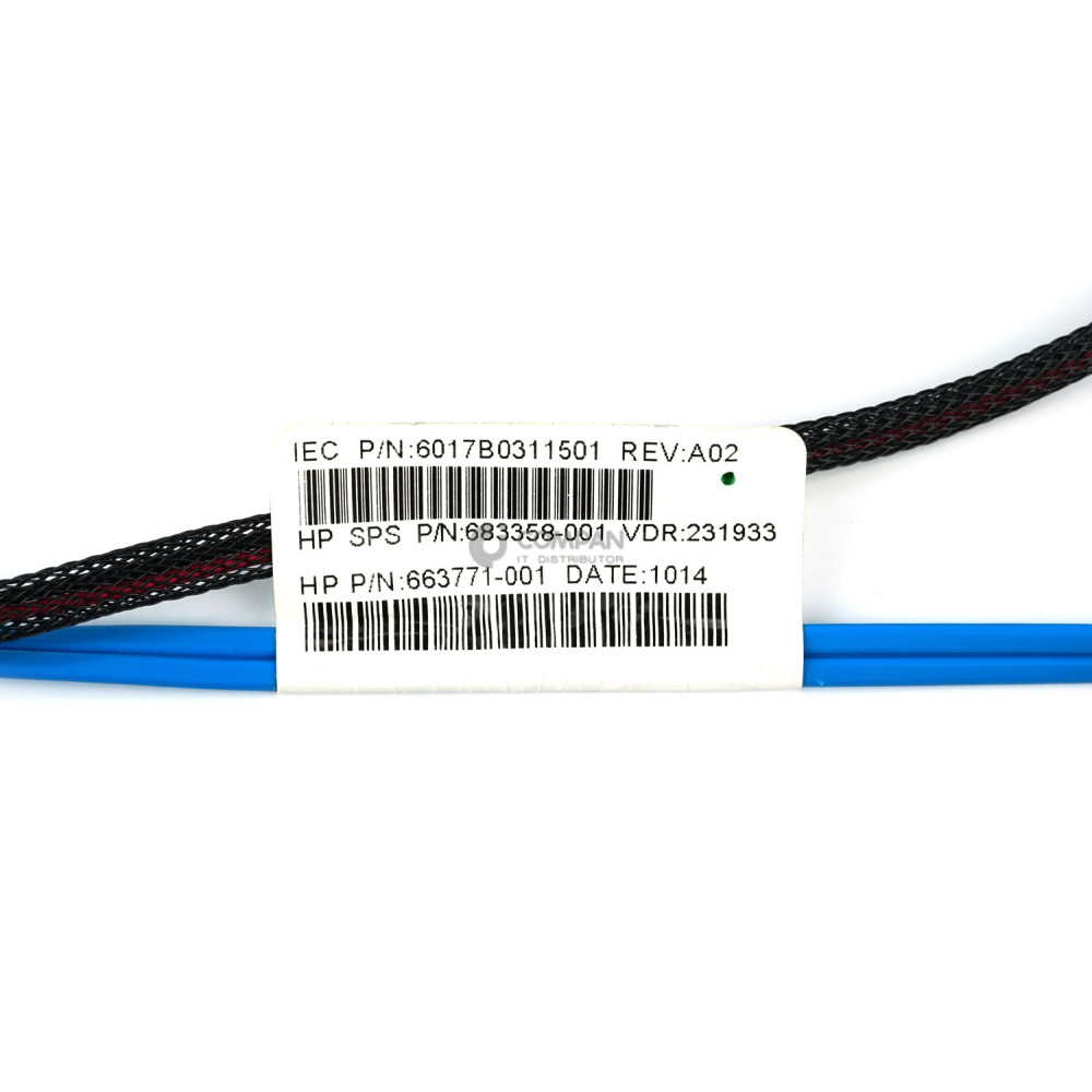 683358-001 HP SATA Y OPTICAL DRIVE CABLE ASSY FOR DL320E G8